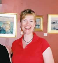Elke, president of LG art association