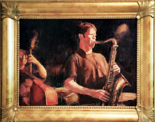 Painting of Musicians