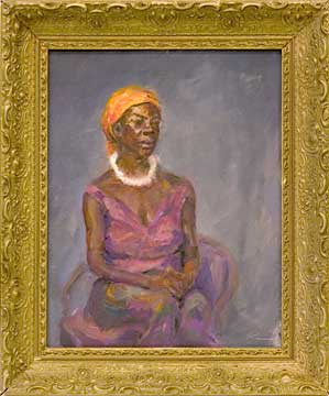 Portrait of African American Dancer done from life