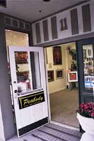 Entrance to Peabody Gallery