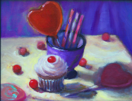 Painting All with Sweet Things w/ Wild Cherry Hearts