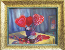 Valentines paintings