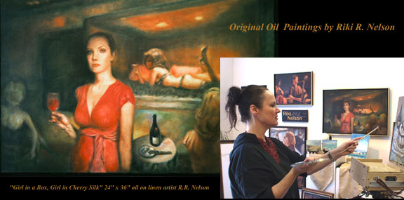 comtemporary realism portrait oil paintings