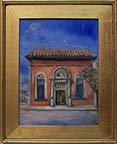 painting of Valerianos Restaurant Los Gatos